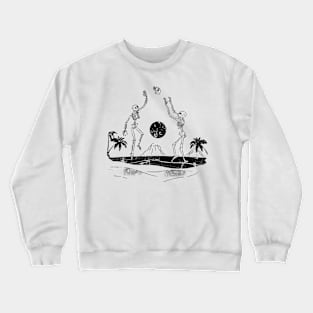 Summer skull Crewneck Sweatshirt